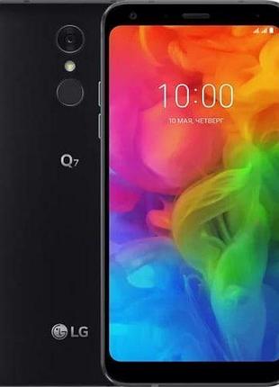 Смартфон lg q7 3/32gb black 5.5" ips 4g gps full hd nfc 3000 mah сучасний