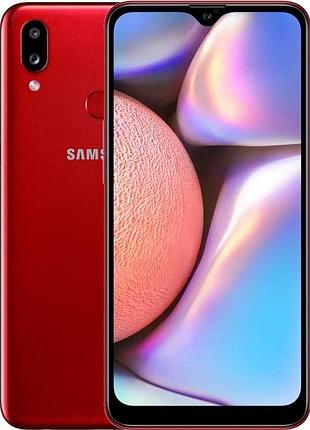 Смартфон samsung galaxy a10s (a107f) 2/32 gb red 2 sim 6.2" 4000 маh bluetooth 5.0 міцний