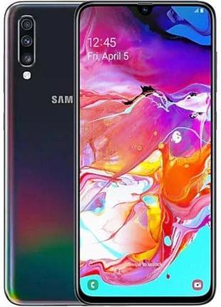 Смартфон samsung galaxy a70 (a705f) 128gb black 2 sim 6.7" nfc gps 4500 мач 67