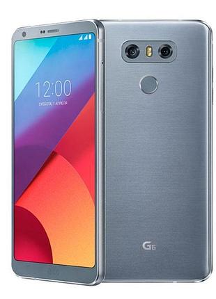 Смартфон lg g6 g600 32гб platinum 4x2.35 ггц, 4 гб ips 2880x1440 камера 13+13 мп 3g 4g nfc gps fm новый 67