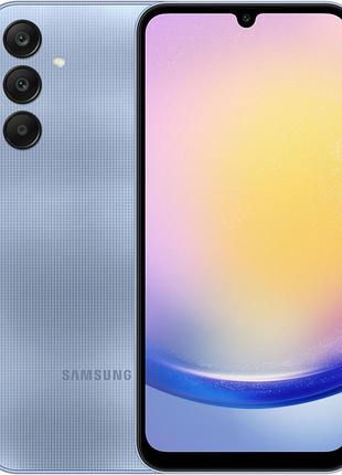 Смартфон samsung galaxy a25 6/128gb blue міцний