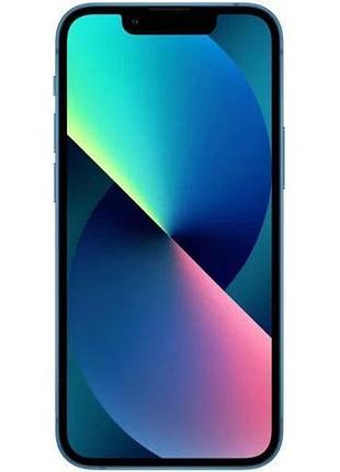Смартфон apple iphone 13 128gb blue 6.1" a15 bionic 4k 60fps face id nfc міцний 4