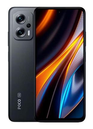 Смартфон xiaomi poco x4 gt 6/128gb black 2 sim 6.6" 2460 × 1080 (fhd+) 64 мп 5080 ма·г 5g bluetooth 5.3 nfc 67