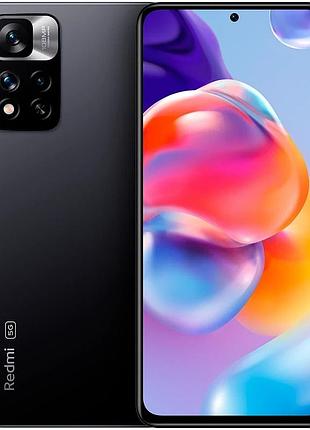 Смартфон xiaomi redmi note 11 pro 8/128gb graphite grey 2sim lte 6.67" 2400x1080 amoled 120 гц 5000 mah fhd+ h сучасний