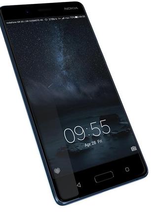 Смартфон nokia 8 dual sim 4/64 гб black 5.3" 13 мп+13 мп 3090 маг a-gps nfc 67