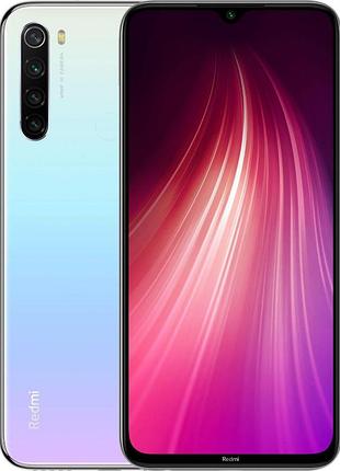 Смартфон xiaomi redmi note 8 4/64gb white 6.3" 2340x1080 409 ppi 60 гц 4000 mah 2 sim lte сучасний