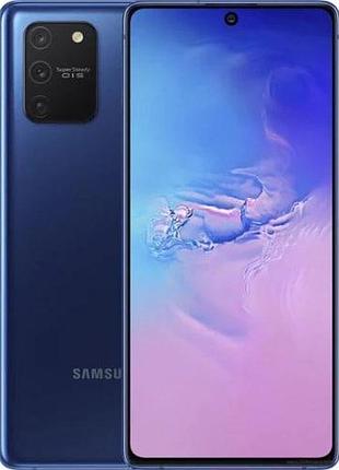 Смартфон samsung galaxy s10 lite (g770f) 6/128 blue 6.7” fhd+ super amoled 48+12+5мп 45вт 4500mah сучасний