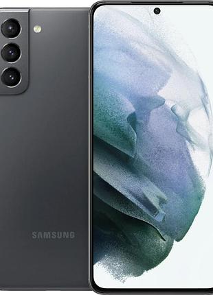 Смартфон samsung galaxy s21 (g991b) 8/128gb phantom black, 2 sim 5g 6.2" exynos 2100 nfc gps ip68 4000 ма·ч міцний