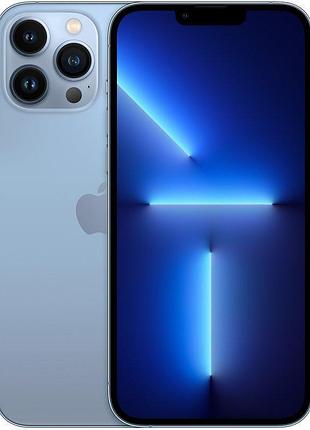 Смартфон apple iphone 13 pro max 256gb 6.7" oled 12778x1284 2 мп blue ref міцний