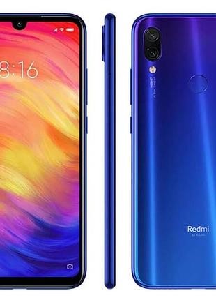 Смартфон xiaomi redmi 7 64gb blue 48 мп + 5 мп 4000 маг 2 sim 6.3" 67