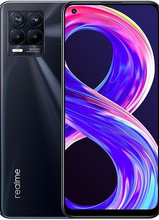 Смартфон realme 8 pro 6/128gb 2 sim 6.4" snapdragon 720g 108 мп nfc 4500 mah міцний