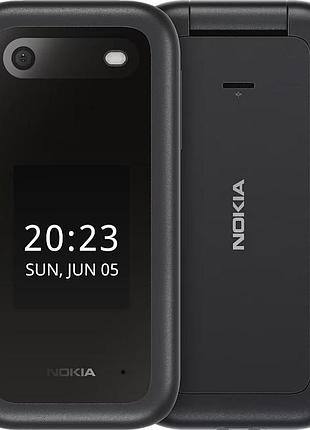 Мобильный телефон nokia 2660 flip black 2 sim 2.8" 4g 1450 mah сучасний