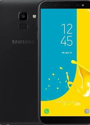 Смартфон samsung galaxy j6 2018 32gb black 2 sim 5.6" exynos 7870 13 мп gps 3000 мач міцний