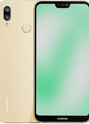 Смартфон huawei p20 lite 4/128gb gold 2sim 4g 5.84" bluetooth 4.2 16 мп + 2 мп 3000 mah новий сучасний