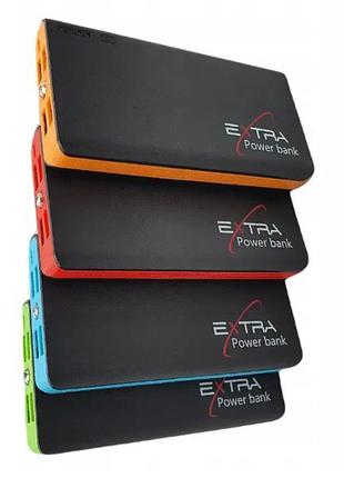Повербанк 50000 мач extra power bank 4 входа фонарик мощный повербанк с фонариком міцний