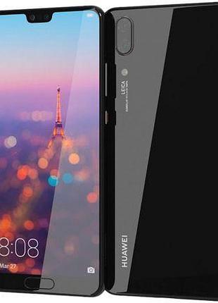 Смартфон huawei p20 4/128gb black 2сим ips 5.8" 8ядер 12мп+20мп/24мп gps 3400 mah міцний
