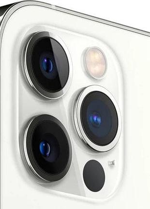 Смартфон apple iphone 12 pro max 512gb silver 6.7" oled a14 bionic 4k nfc magsafe face id 3687 мач міцний 4