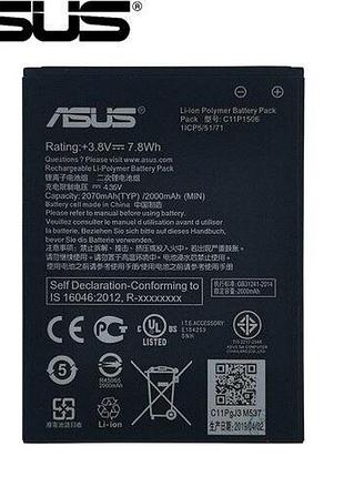 Аккумулятор батарея asus c11p1506 zenfone go zc500tg оригинал сучасний