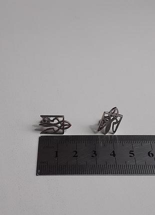 Серебряные серьги 5