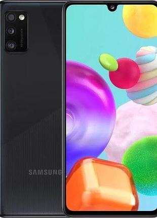 Смартфон samsung galaxy a41 (a415f) 64 gb black 2 sim 6.1" 48 мп nfc 3500 mah сучасний