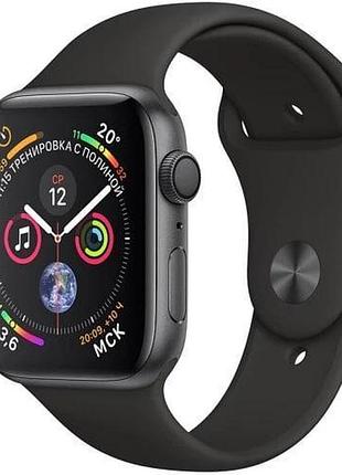 Смарт-годинник apple watch series 4 40mm space grey oled 1.57" nfc gps apple s4 міцний