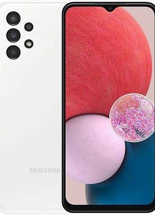Смартфон samsung galaxy a13 4/64gb white 2 sim 6.6" pls exynos 850 50 мп nfc 5000 mah сучасний