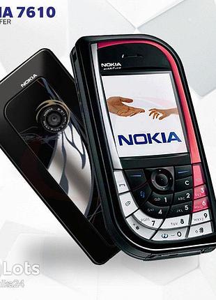 Мобільний телефон nokia 7610 смартфон symbian перламутровий, рубіновий сучасний