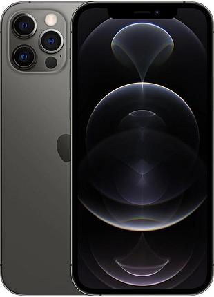 Смартфон apple iphone 12 pro 256gb graphite 6.1 oled a14 bionic 4k nfc face id lidar 2815 mah міцний