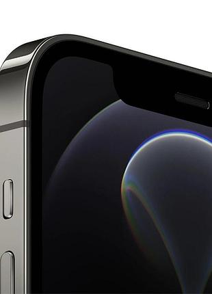 Смартфон apple iphone 12 pro 256gb graphite 6.1 oled a14 bionic 4k nfc face id lidar 2815 mah міцний 3