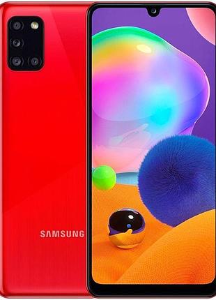 Смартфон samsung galaxy a31 (a315f) 4/64gb red 2 sim lte 6.4" 2400x1080 60 гц 5000 mah bluetooth 5.0 nfc сучасний