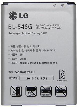 Акумулятор bl-54sg для lg optimus g2, f320, d800, d802, d803, vs980, aec62018209, f300 li-ion, 3,8 в, 2610 маh 67