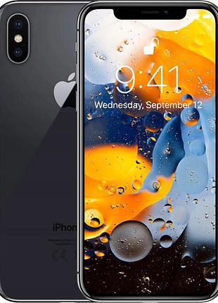 Смартфон iphone x 256gb black 5.8" 12 мп 2716 mah apple сучасний