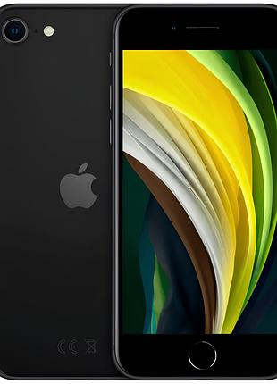 Смартфон apple iphone se 2020 64gb black 1sim 4.7" 1080x2340 ips 12 мп nfc a13 bionic ios 1821 mah rfb міцний