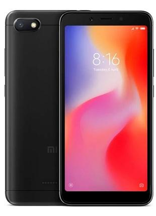 Смартфон xiaomi redmi 6a black 2/16 гб, 5.45", 13 мп, helio a22, 3000 маг сучасний