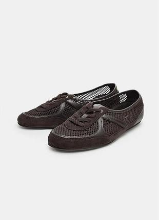 Кросівки в сіточку zara