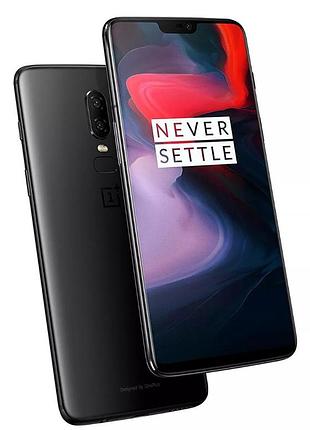 Смартфон one plus 6 8/128gb black 6.28" 16+20 мп 2sim сучасний