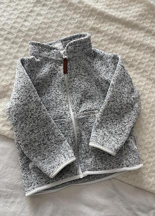 Дитяча в'язана флісова кофта h&m