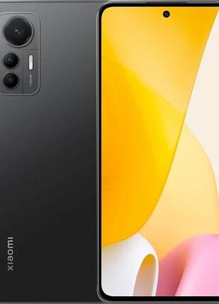 Смартфон xiaomi 12 lite 8/128 gb black 6.55" 2 sim 2400 x 1080 (full hd+) 108 мп 4300 маг nfc bluetooth 5.2 67