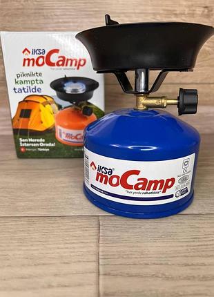 Газовий пальник піч для кемпінгу iksa mocamp перезаправний балон міцний