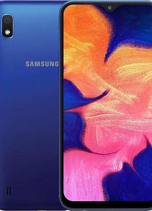 Смартфон samsung galaxy a10 (sm-a105f) 2/32gb blue 2 sim lte 6.2" 1520x720 tft 3400 mah міцний