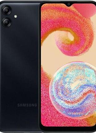 Смартфон samsung galaxy a04e (a042f) 4/128gb black 6.5" 2sim 13мп + 2мп 5000 mah сучасний