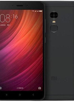 Смартфон xiaomi redmi note 4 4/64gb black 2sim 5.5" ips 1920x1080 13мп/5мп full hd 4000 mah bluetooth 4.0 міцний