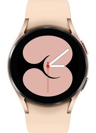 Смарт-годинник samsung galaxy watch 4 40mm gold (sm-r860n) 1.2" super amoled 16 гб nfc gps міцний