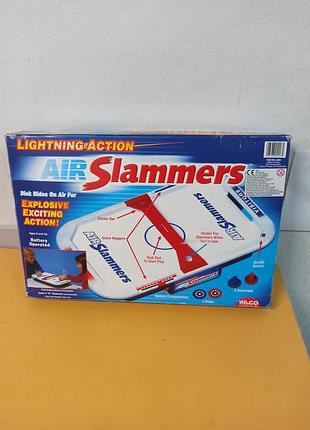 Настольная игра аэрофоккей hilco air slammers.
