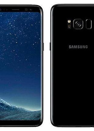 Смартфон samsung galaxy s8 4/64gb 2sim (sm-g950) black 8 ядер 12/8мп gps сучасний