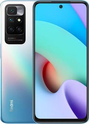 Смартфон xiaomi redmi 10 4/64gb sea blue 2 sim 6.5" helio g88 nfc 90 гц 5000 мач сучасний