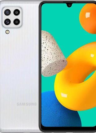 Смартфон samsung galaxy m32 6/128gb white 2 sim 6.4" 90 гц nfc 5000 mah 67