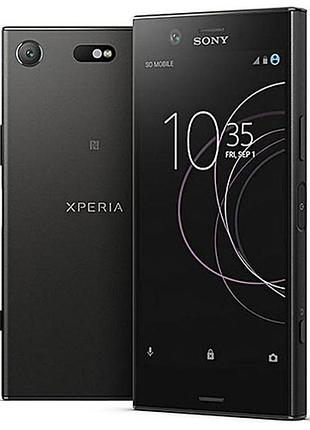 Смартфон sony xperia xz1 compact 4.6" 1 sim 4/32gb 19 мп 2700 ма·ч black міцний