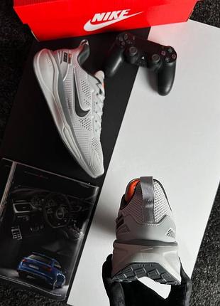 Nike air zoom x react light grey orange 7