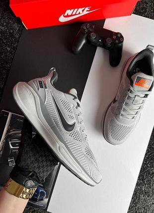 Nike air zoom x react light grey orange 9